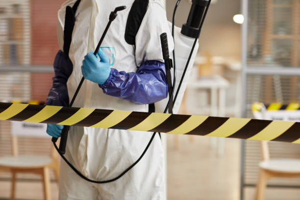 Professional Biohazard technician working in Greenville, MI